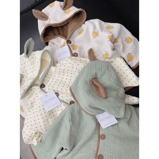 Áo Khoác muslin (4-30kg)