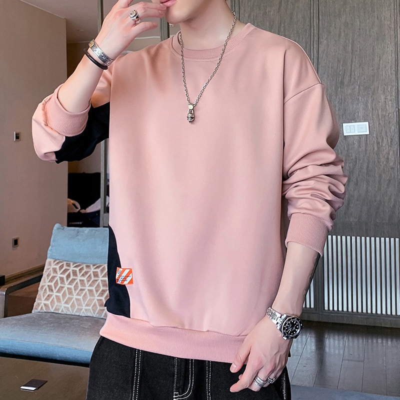 Áo sweater Tay Dài Cổ Tròn Thời Trang Mùa Thu Mới 2022 Cho Nam