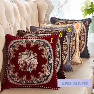 Gối tựa lưng Sofa Hoàng Gia sang trọng kèm ruột gối