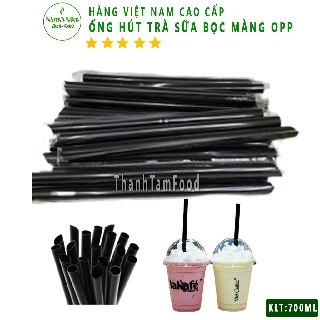 Ống Hút Trà Sữa Bọc Màng OPP Đảm Bảo Vệ Sinh An Toàn Sức Khoẻ  - ThanhTamFood