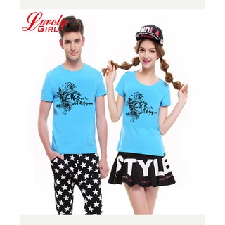 Áo thun đôi in cây cảnh đẹp - áo hạnh phúc
