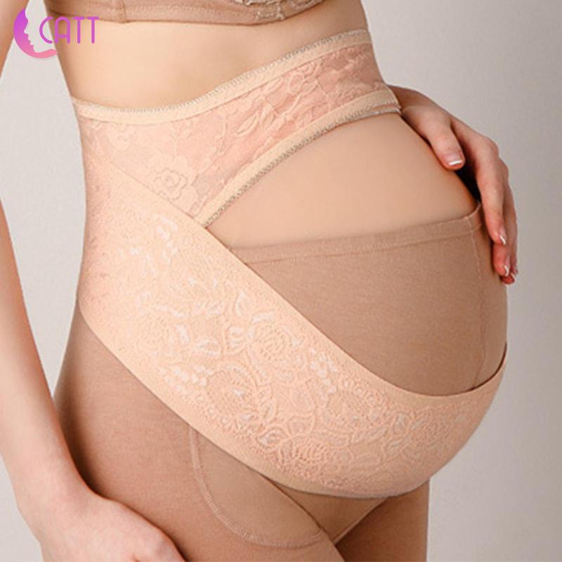 Đai Nịt Bụng Phối Ren Thoáng Khí Cho Phụ Nữ Mang Thai [Dadada1]