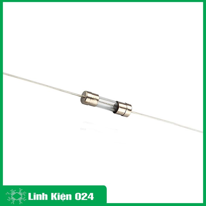 Cầu chì chân cắm 5x20mm 250V, cầu chì ống có chân hàn dòng điện 1A/2A/3A/4A/5A/6.3A/8A/10A/15A/20A