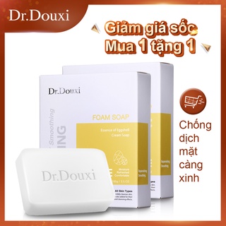 [MUA 1 TẶNG 1] Xà Phòng Rửa Mặt Chiết Xuất Màng Vỏ Trứng sáng da cấp ẩm Dr.Douxi thumbnail