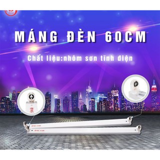MÁNG ĐÈN TUÝP LED SƠN TĨNH ĐIỆN 60CM