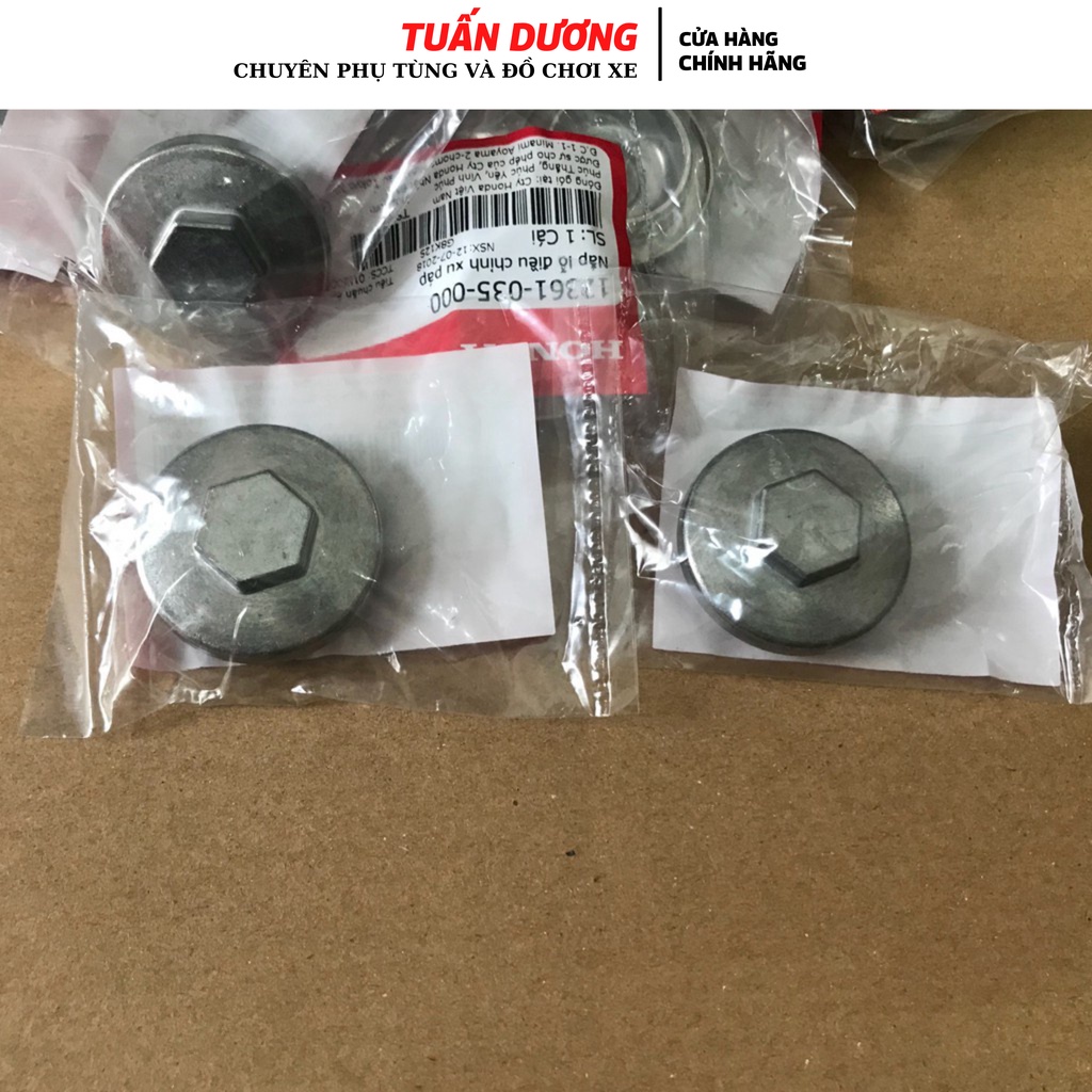 Bộ 2 Ốc Chụp Xu Pap Chính Hãng Honda Lắp Cho Dream Và Wave Honda Các Loại -đẹp như zin 100%