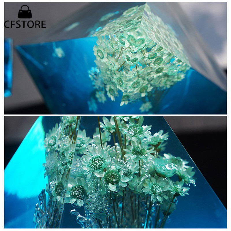 Khuôn chế tác resin hình tam giác