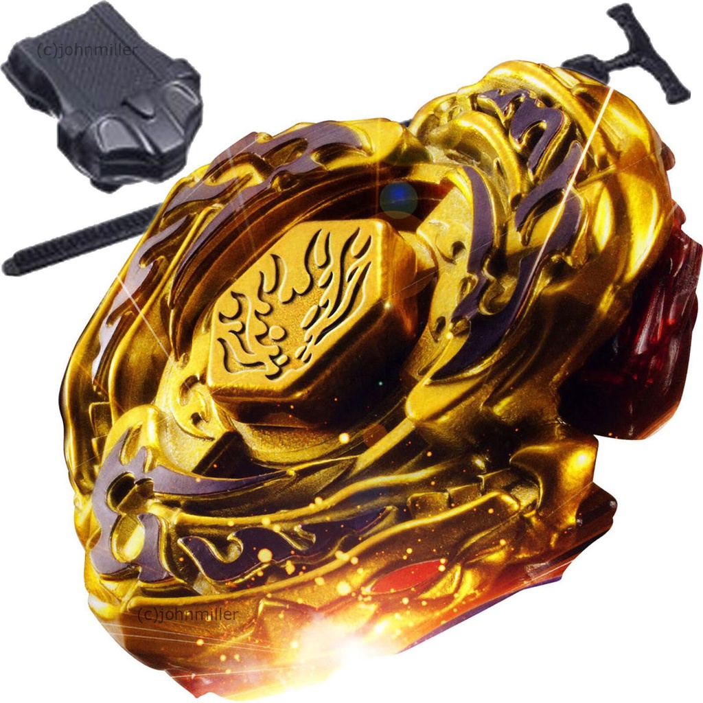 L-Drago Destructor (Destroy) GOLD Armored Metal Fury 4D Beyblade gift for kid