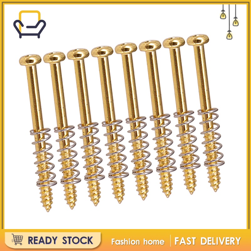 【Fashion home】 Electric Guitar Humbucker Pickup Screws&Springs for Guitar Bass Parts