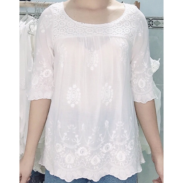 Áo xô trắng 2hand ( đơn khác hàng khách chốt trên live) M1500
