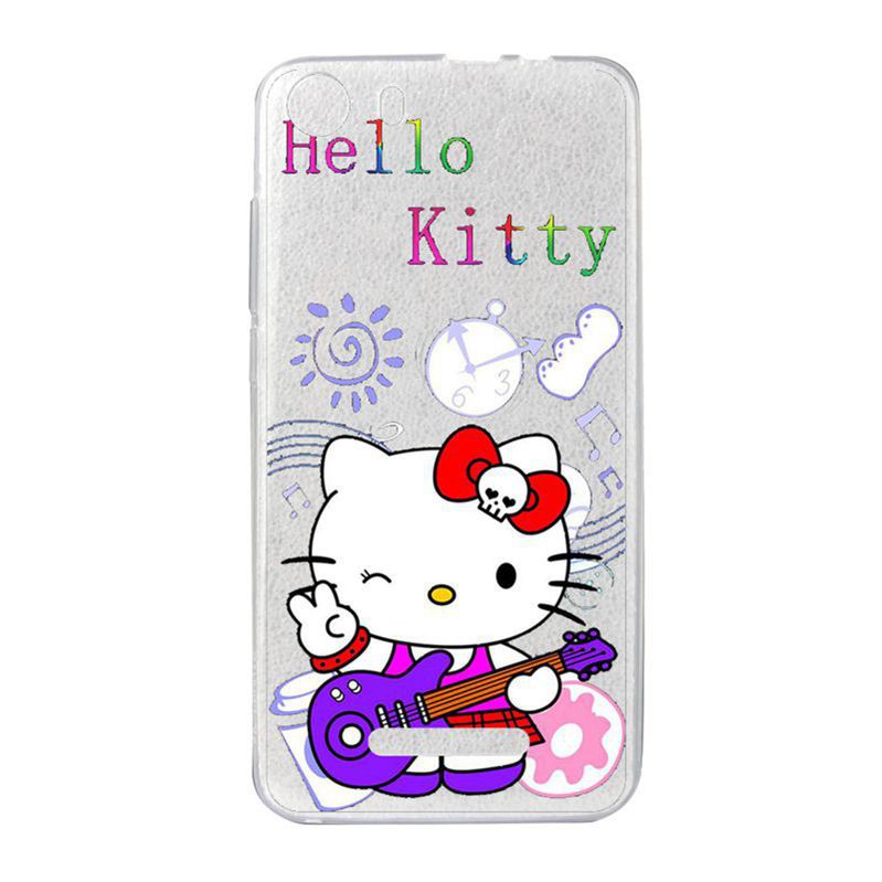 Ốp silicon In Hình Mèo Kitty 4 Cho Wiko Sunny Lenny S-Kool Robby K-Kool Jerry 2 3 Plus