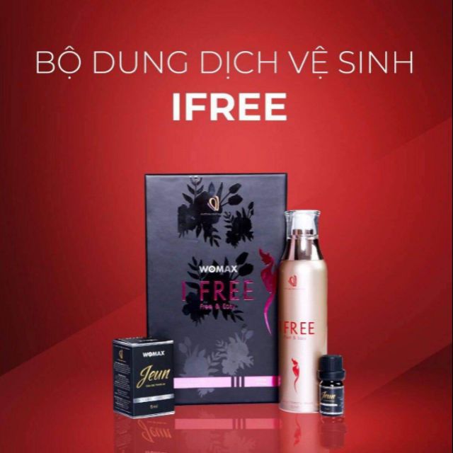 BỘ DUNG DỊCH VỆ SINH SINH HỌC IFREE PHỤ NỮ KÈM TẶNG NƯỚC HOA