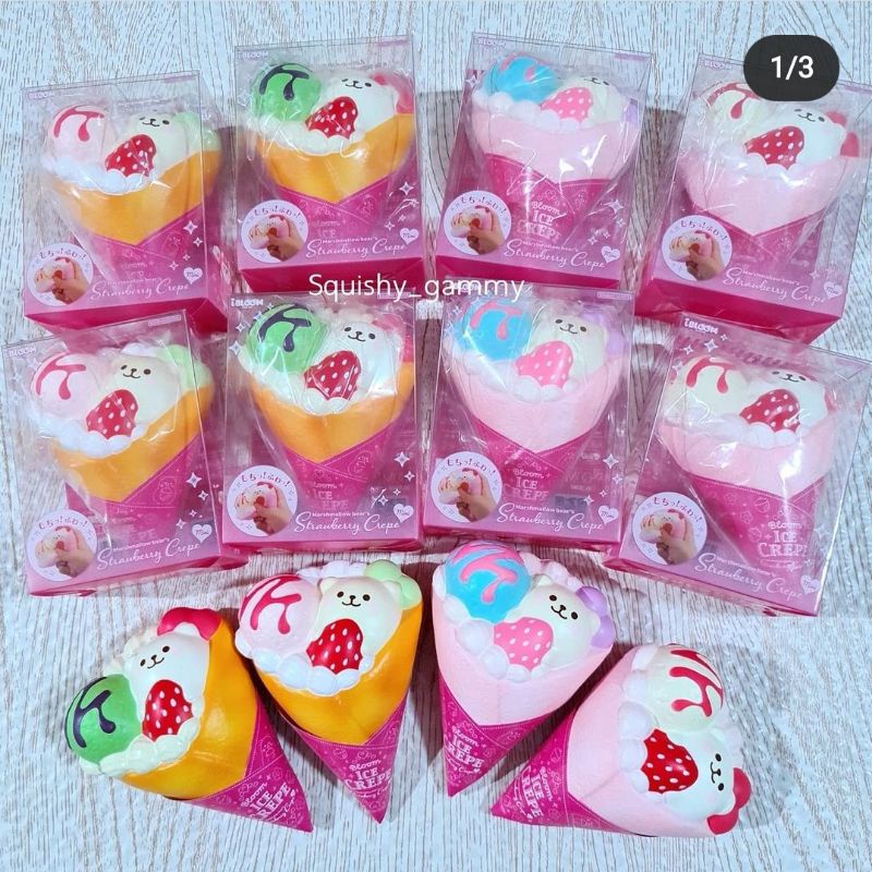 Đồ chơi Squishy Bánh crep mini chính hãng ibloom