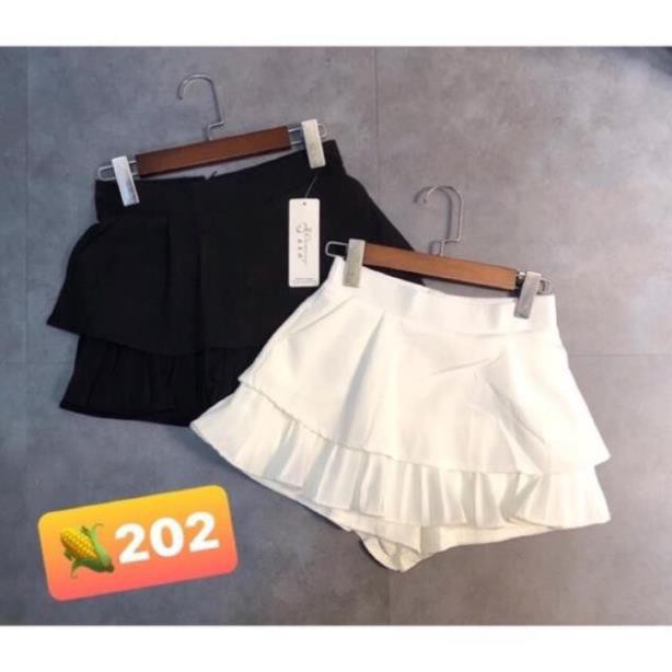 Chân váy xếp ly dập ly 2 tầng siêu xinh thời trang Banamo Fashion 537 521 | BigBuy360 - bigbuy360.vn
