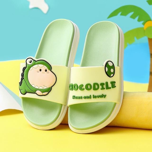 Dép Quai Ngang UNISEX Crocodile Chất Liệu Cao Su Siêu Êm