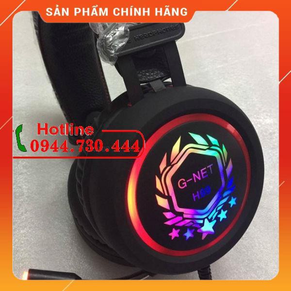 XẢ SỐC Tai nghe Gnet H99 âm 7.1 cổng USB dailyphukien