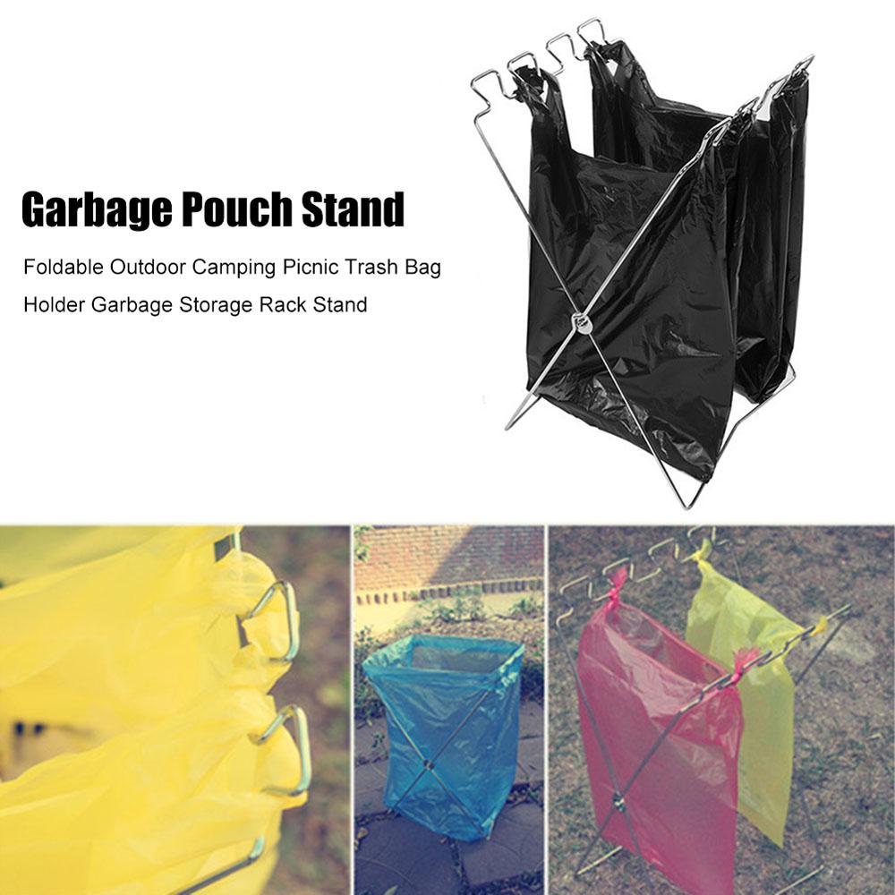 Giá Đỡ Túi Rác Có Thể Gấp Lại Tiện Dụng Và Bền