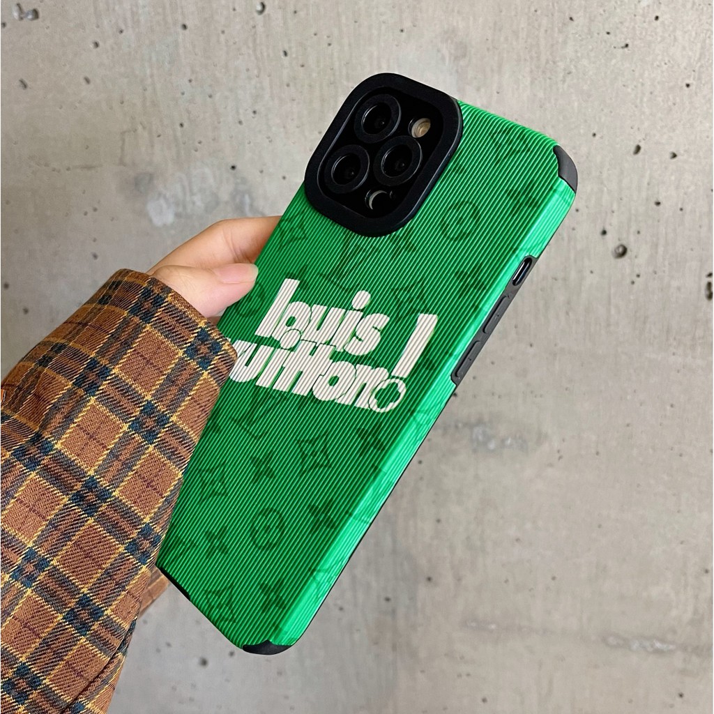 Ốp điện thoại TPU dẻo in logo LV sành điệu thích hợp cho IPHONE 7/8 plus SE2 X XS XS MAX 11 12 13 PRO PROMAX