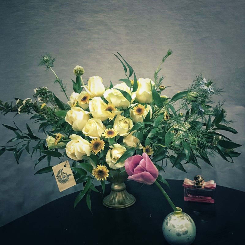 Chậu Hoa Bằng Kim Loại Phong Cách Vintage Dùng Trang Trí Nhà Cửa / Tiệc Cưới