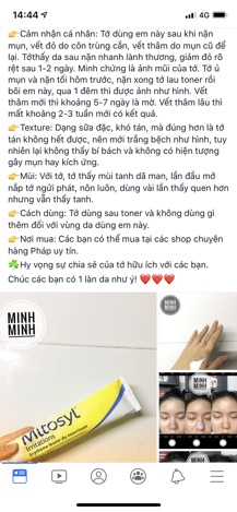 (HÀNG NỘI ĐỊA PHÁP) Kem đa năng Mitosyl