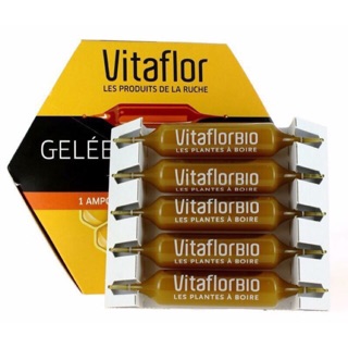 Sữa ong chúa Gelee Royal vitaflor BiO 1500mg 20 ống của pháp