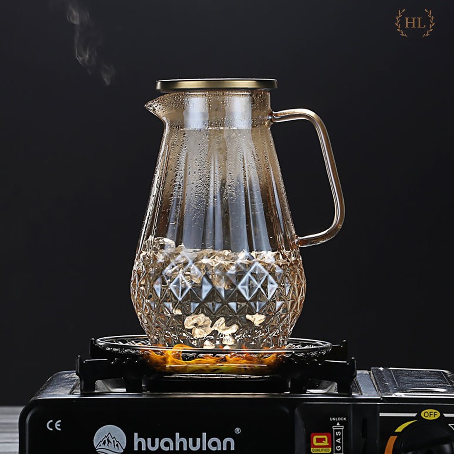 BÌNH THỦY TINH ĐUN TRỰC TIẾP |  Bình borosilicate siêu nhẹ - chịu lực - chịu nhiệt phong cách Vintage 2022 [P2]