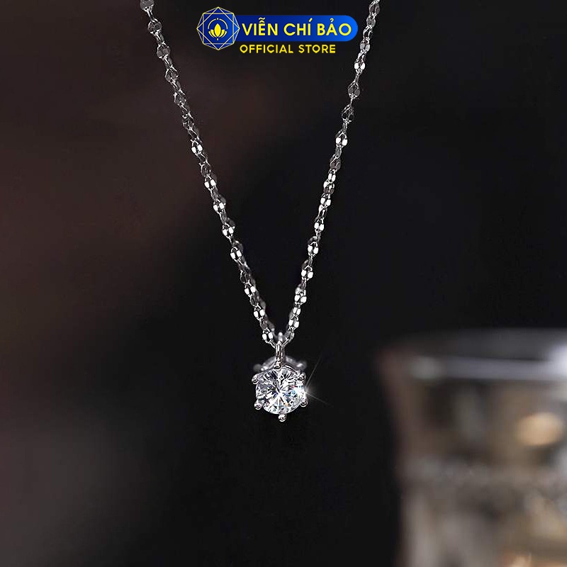 Dây chuyền bạc nữ tinh tú chất liệu bạc 925 thời trang phụ kiện trang sức nữ Viễn Chí Bảo D400769