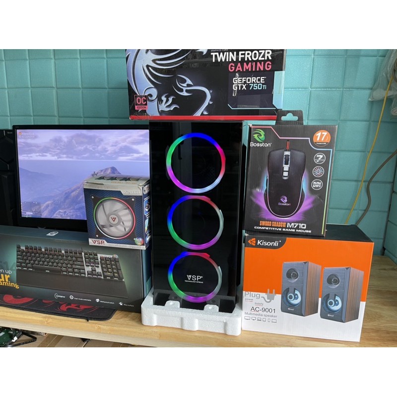 thùng game/i5 3470-gam 8g-vga gtx750ti 2g-hdd 250g