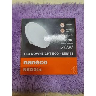 Đèn led âm trần nanoco d200 24w