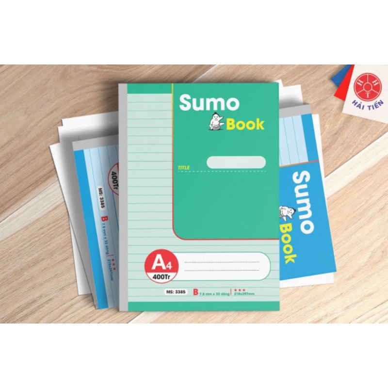 Sổ Hải Tiến may gáy sumo 200tr 3361 (Mẫu ngẫu nhiên)