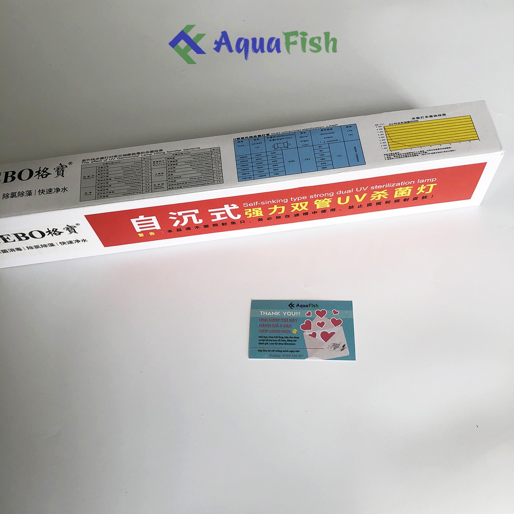 Đèn Diệt Tảo Cho Hồ Cá Koi Fort Di, Gebo, 3D. A1 Pro 30w (Đèn UV diệt tảo chuyên dụng cho hồ cá Koi)