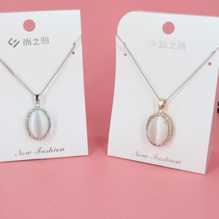 Dây chuyền vòng cổ mặt đá - LD002 + D345