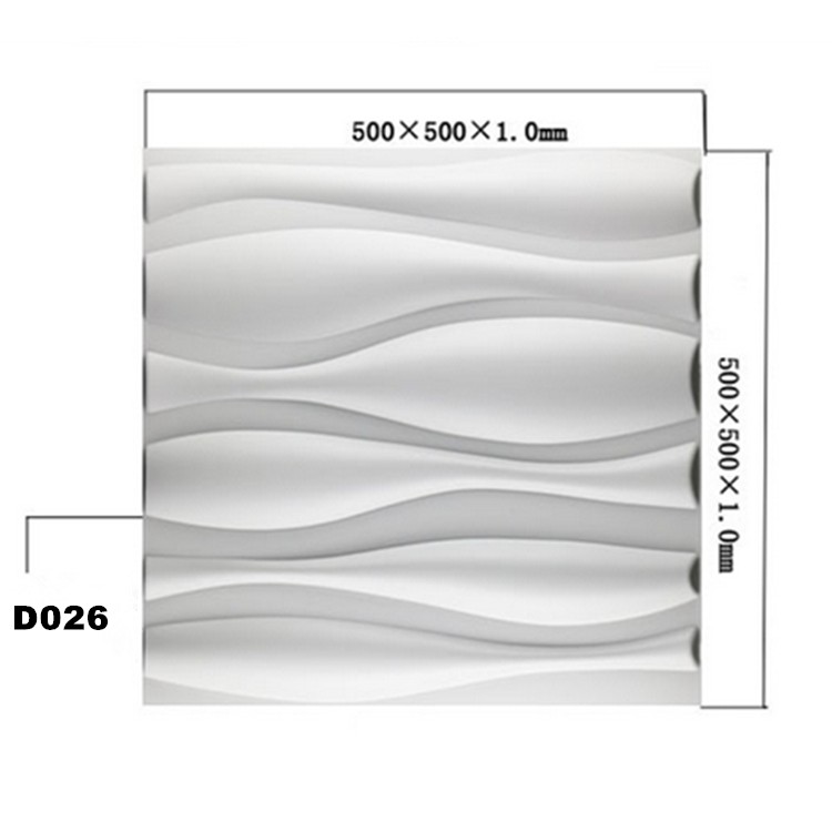 Tấm ốp Tường 3D PVC D026