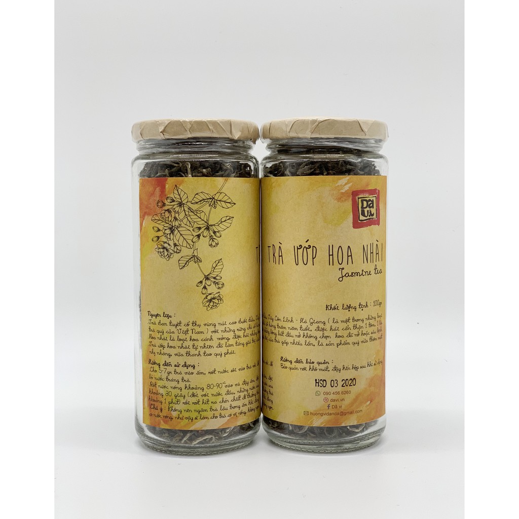 Trà Shan Tuyết Ướp Hoa Nhài