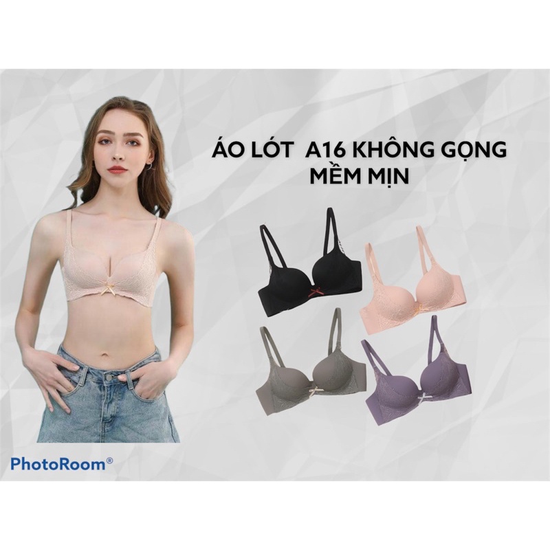 ÁO LÓT KHÔNG GỌNG ĐỆM BÀN TAY NÂNG ĐẨY CỰC ĐỈNH A16 Molly Underwear