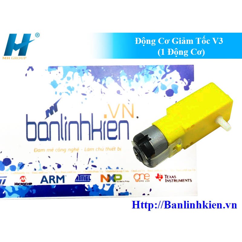 Động cơ mô tơ giảm tốc mini 3V-6VDC Dùng trong các mạch điện tử