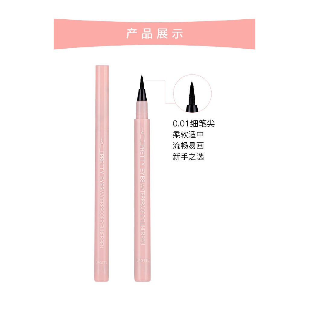 Bút kẻ mắt nước màu đen trang điểm chống mồ hôi chống nước | BigBuy360 - bigbuy360.vn