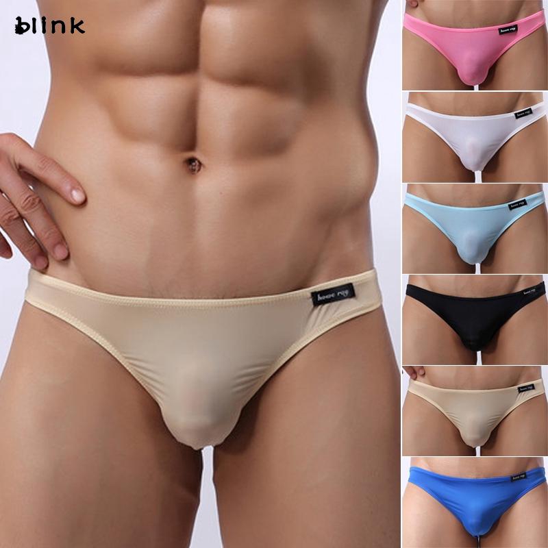 Quần lót nam cạp trễ màu trơn mặt trước chữ Y kiểu dáng gợi cảm