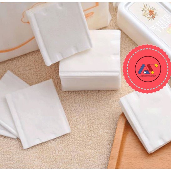 Bông tẩy trang 3 Nurses Cotton Pads 120 miếng - Hàng Thái Lan cao cấp | BigBuy360 - bigbuy360.vn