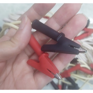 Dây cấp nguồn, dây bộ cấp nguồn, đo kẹp cá sấu đỏ đen dài 2m g4-t1
