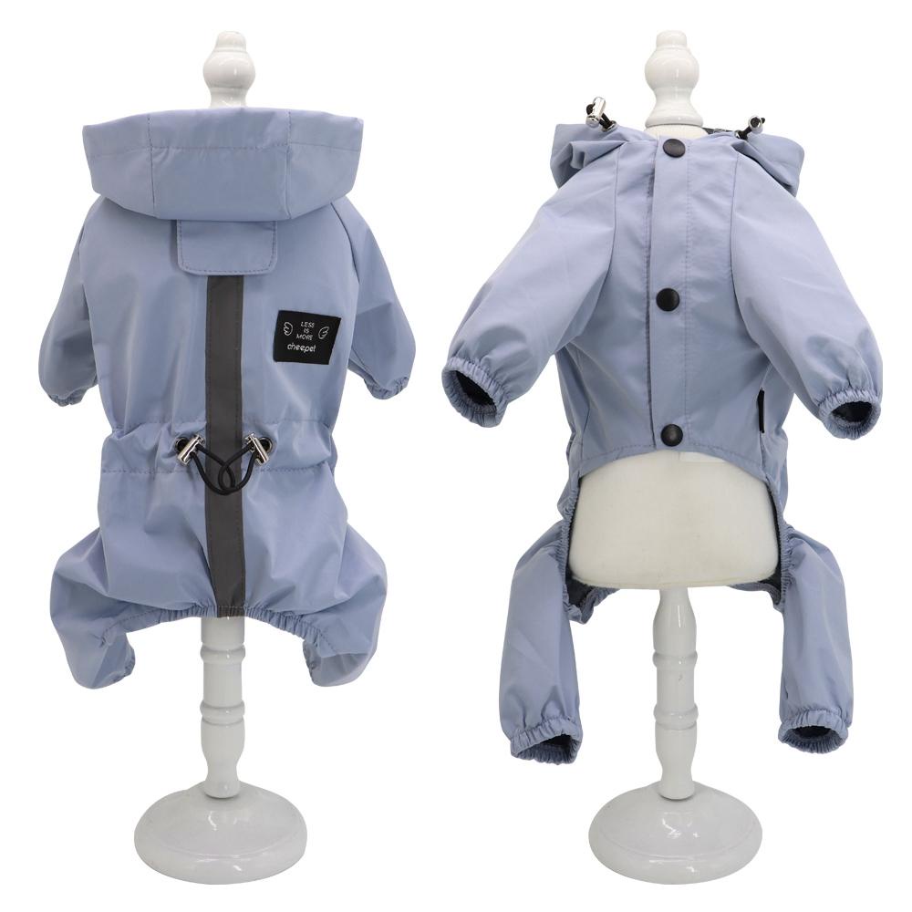 Nickolas Áo Mưa Phối Lưới Thoáng Khí Chống Thấm Nước Dành Cho Cún Cưng