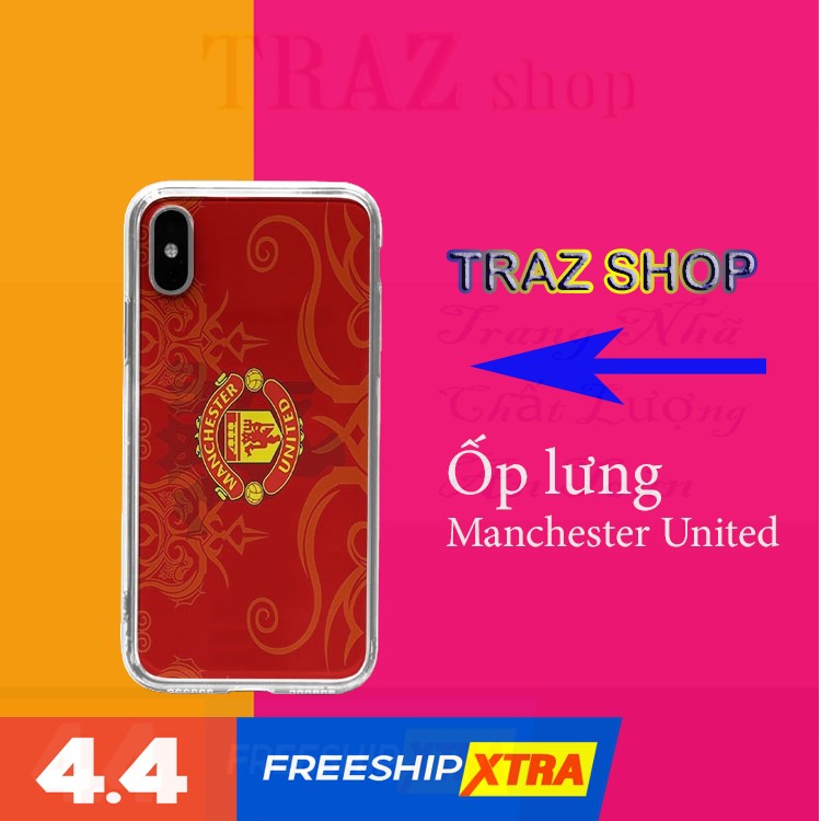 Ốp lưng Iphone trong dẻo CLB Manchester United đẹp mắt MAN20210851