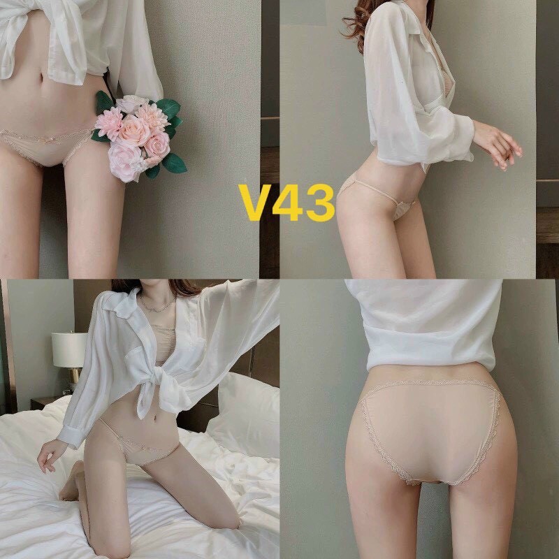 Quần Lót Lọt Khe Dây Sexy - Quần Lót Lọt Khe Siêu Thấm Hút Mã V43