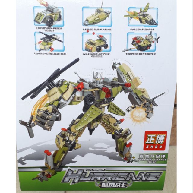 Lắp ráp 1 hộp LegoHurricne 5529 có nhiều chi tiết bằng nhựa ABS