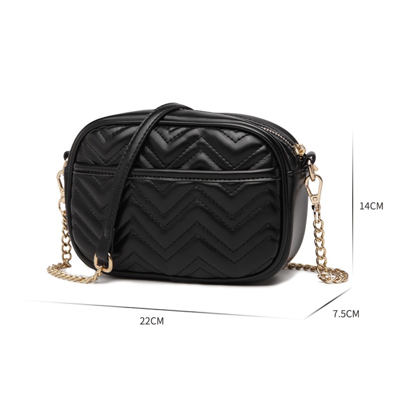 Túi đeo chéo vai kiểu cổ điển thời trang sành điệu cho nữ