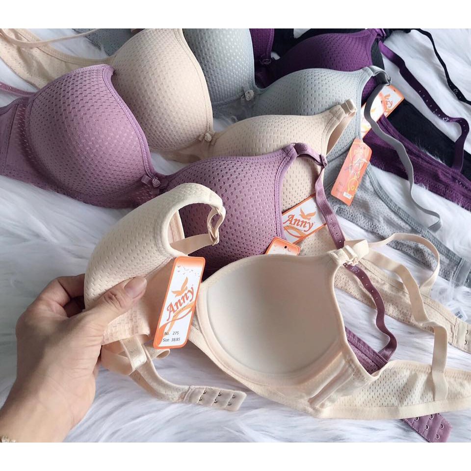 Áo Lót Không gọng Anny 275- Áo lót Không Đệm, Thông Hơi Thái Lan | BigBuy360 - bigbuy360.vn