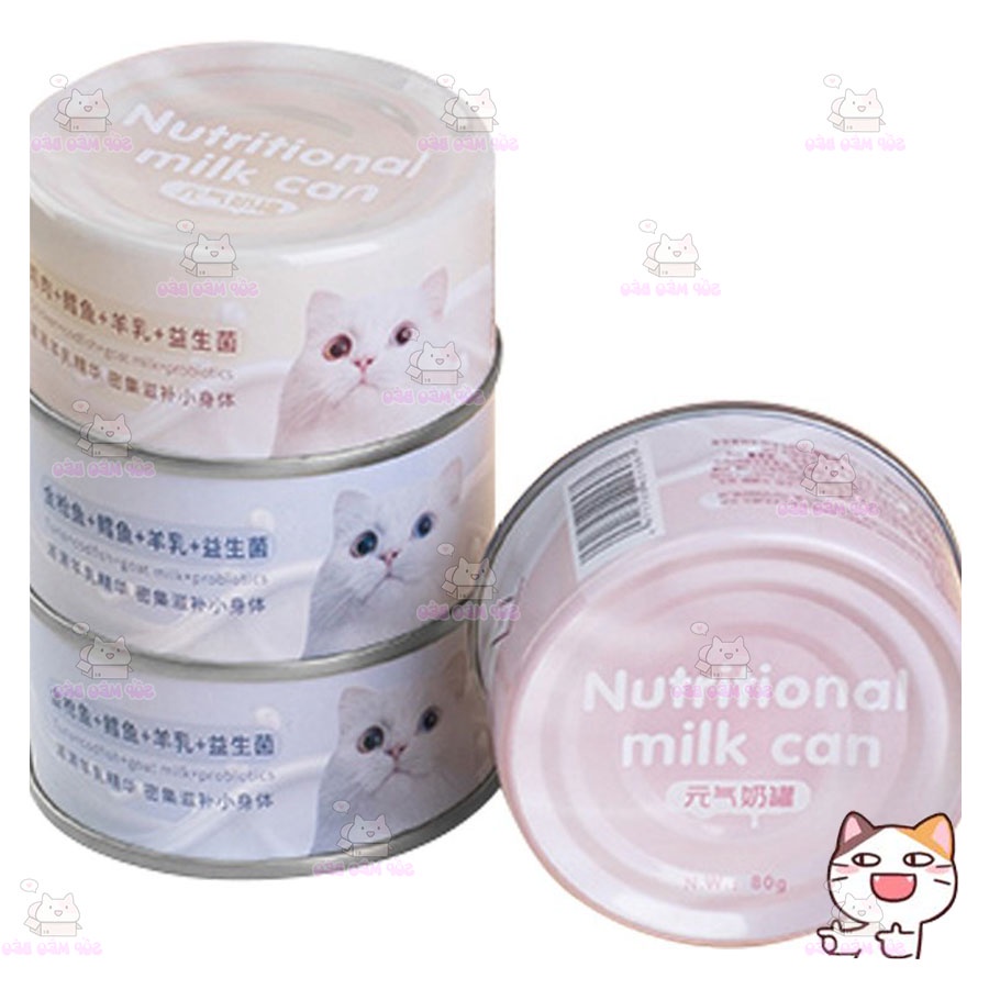 Ván Sữa Dê mix Hải sản Furry Tail 80gr