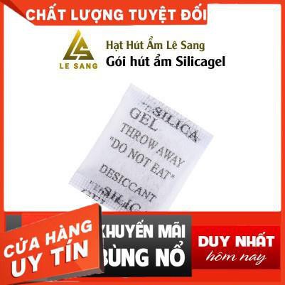 [Hot] Gói hút ẩm Silicagel 1kg loại túi 1/2/3/4/5/10/20/50/100gr/200/500/1000g - dùng trong thực phẩm, hàng hóa, quần áo