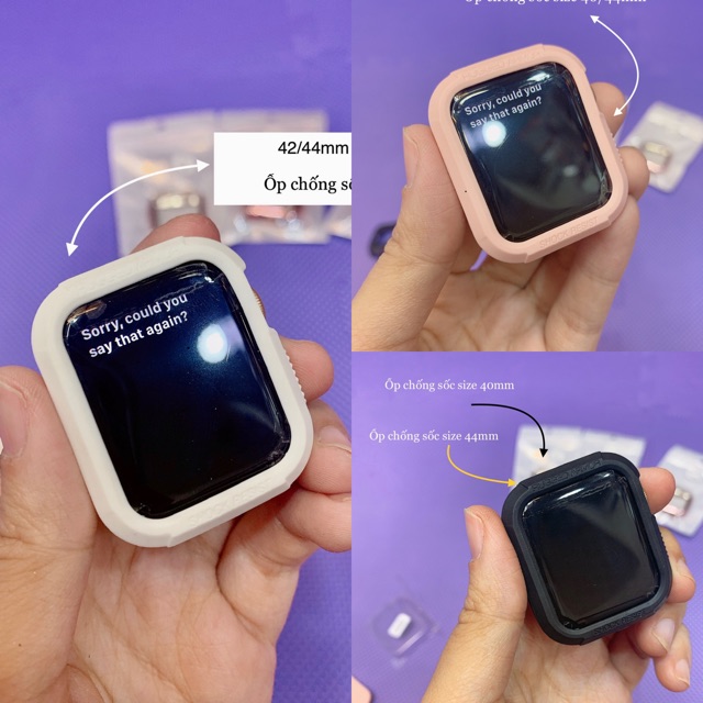 Ốp chống sốc apple watch series 4