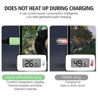 3A Type C/ Lightning/ Micro USB Cable Liquid Soft Silicone Super Fast Charging Data Cable